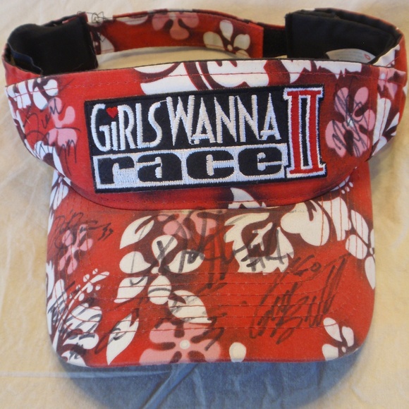 Girls want to Race II hat - with NASCAR signatures - Picture 1 of 8